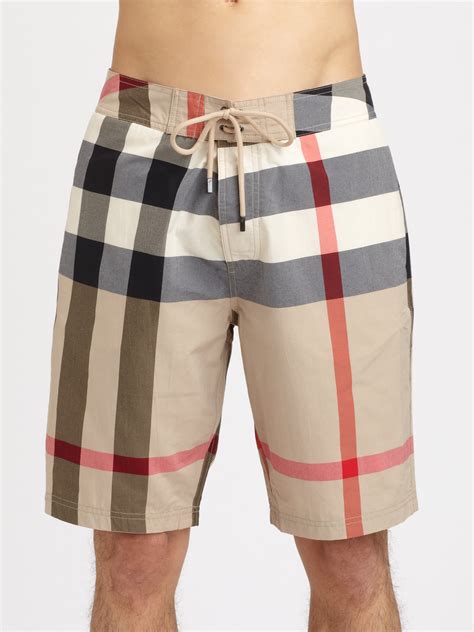 burberry classic swim trunks|burberry bathing suit men's.